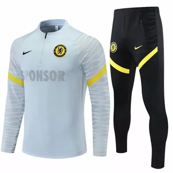 Chandal Chelsea 2021-2022 Gris Amarillo Negro